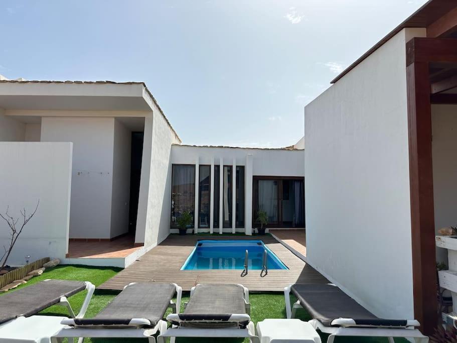 Private Villa With Pool In The Mountains Pájara エクステリア 写真