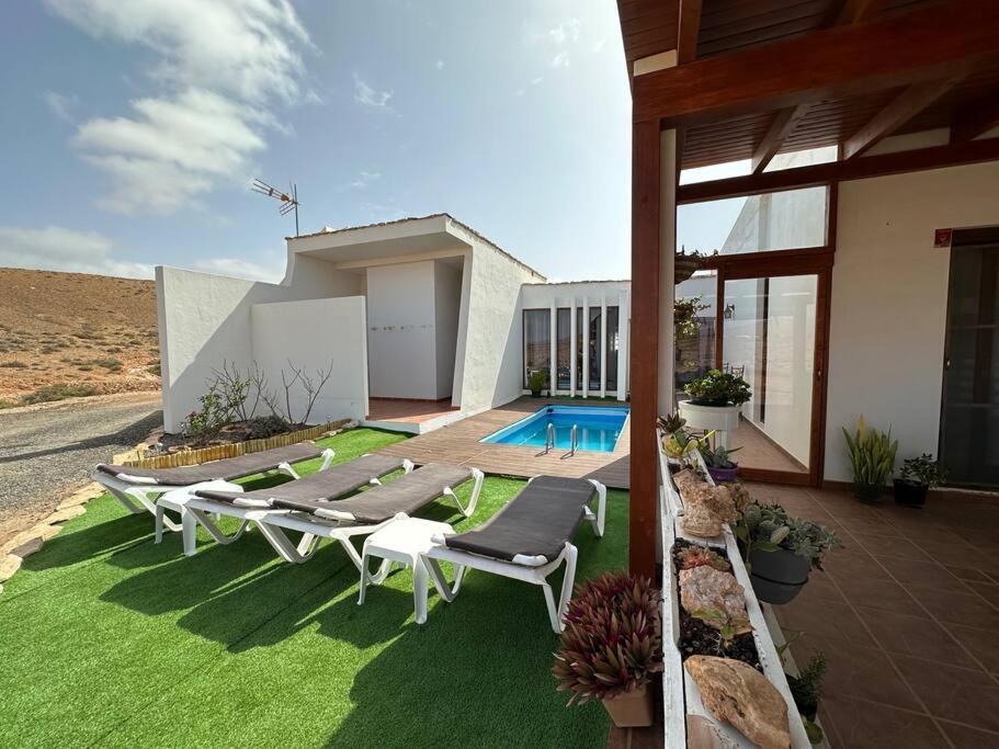 Private Villa With Pool In The Mountains Pájara エクステリア 写真